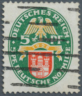 18074 Deutsches Reich - Weimar: 1928, 5+5 Pf. Nothilfe: Landeswappen Mit Stehendem Wasserzeichen, Entwerte - Ungebraucht