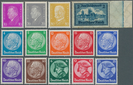 18075 Deutsches Reich - Weimar: 1930/1933, Reichspräsidenten, Bauwerke, Hindenburg U. Friedrich Der Große, - Unused Stamps