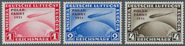 18089 Deutsches Reich - Weimar: 1931, Polarfahrt 1 M Bis 4 M Als Ungebrauchter Satz, Geprüft BPP (Mi?900,- - Neufs