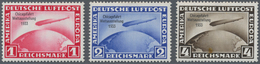 18103 Deutsches Reich - 3. Reich: 1933, 1 M.- 4 M. Chigagofahrt Kpl., Ungebraucht Mit Sauberen Erstfalzen, - Neufs