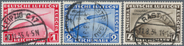 18104 Deutsches Reich - 3. Reich: 1933, Chicago-Fahrt, Kompletter Satz 1 RM Bis 4 RM, Sauber Rundgestempel - Neufs