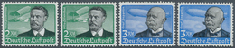 18135 Deutsches Reich - 3. Reich: 1934, Flugpostmarken Lilienthal / Graf Zeppelin Je 2x Postfrisch, Mi. 66 - Ungebraucht