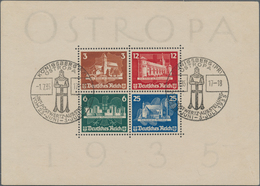 18153 Deutsches Reich - 3. Reich: 1935, Ostropa-Block, Saubere Erhaltung In Originalgrösse, 2 X SST KÖNIGS - Neufs