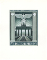 18214 Deutsches Reich - 3. Reich: 1943. Künstlergemälde In Grün Für Die Ausgabe "10. Jahrestag Der Machter - Unused Stamps