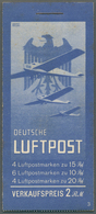 18226 Deutsches Reich - Markenheftchen: 1931, Flugpost Markenheftchen, Deckel Min. Gebräunt, Mi. Für H - B - Markenheftchen