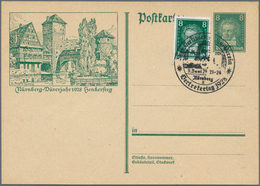 18323 Deutsches Reich - Ganzsachen: 1928, Deutsches Reich, Bildpostkarte 8 Pf. Beethoven. Auf Vorderseite - Autres & Non Classés