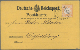 18354 Deutsches Reich - Hufeisenstempel: DÜSSELDORF 13 JUNI 74 Seltener Hufeisenstempel (Spalink 11-1N3) A - Frankeermachines (EMA)