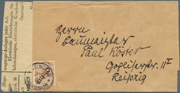 18457 Deutsche Post In China - Besonderheiten: 1900, DP China 3 Pfg. Hellockerbraun Mit Stempel TSINGTAU K - Deutsche Post In China