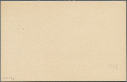 18491 Deutsche Post In Marokko - Ganzsachen: 1902 Essay Für Inlands-Doppelkarte Mit Aufdruck - Probedruck - Maroc (bureaux)
