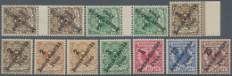 18584 Deutsch-Ostafrika: 1896, Kompl. Ausgabe Mit Aufdruck ''Deutsch-Ostafrika'' 3 Pfg. - 50 Pfg. Ungebrauch - Deutsch-Ostafrika