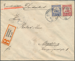 18679 Deutsche Kolonien - Kamerun - Stempel: "FONTENDORF KAMERUN 6.4.05", Klar Auf R-Brief Mit 10 Pfg. Und - Kameroen
