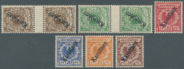 18693 Deutsche Kolonien - Karolinen: 1899/1900; Freimarkenausgabe Krone/Adler 6 Werte Mit Steilem Aufdruck - Carolinen