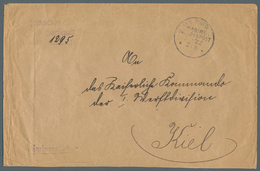 18700 Deutsche Kolonien - Karolinen - Besonderheiten: 2.8.1914, Stampless Cover To Germany With "KAIS. DEU - Carolines