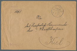 18700 Deutsche Kolonien - Karolinen - Besonderheiten: 2.8.1914, Stampless Cover To Germany With "KAIS. DEU - Caroline Islands