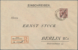 18771 Deutsche Kolonien - Marshall-Inseln: 1899, Krone/Adler 50 Pf. Mit Aufdruck "Marschall-Inseln" Berlin - Marshall Islands