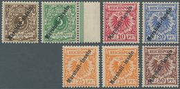 18772 Deutsche Kolonien - Marshall-Inseln: 1899, Krone/Adler 3 Pf Bis 50 Pf, Ausgesucht Schöner Satz Mit 2 - Marshalleilanden