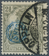 18902 Deutsche Abstimmungsgebiete: Oberschlesien - Französische Besatzung: 1920, 2½ Pf Germania, Sogenannt - Other & Unclassified