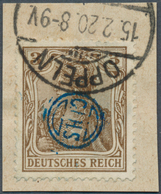 18903 Deutsche Abstimmungsgebiete: Oberschlesien - Französische Besatzung: 1920, 3 Pf Germania, Sogenannte - Autres & Non Classés