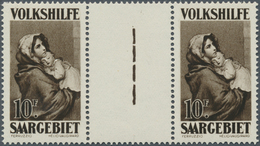 19001 Deutsche Abstimmungsgebiete: Saargebiet: 1930, Volkshilfe 10 Fr. Gemälde II, Einwandfrei Postfrische - Other & Unclassified