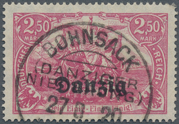 19061 Danzig: 1920, 2.50 M Rosakarmin Mit Zeitgerechtem Stempelabschlag "BOHNSACK (DANZIGER NIEDERUNG) 27. - Andere & Zonder Classificatie