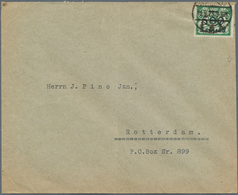 19083 Danzig: 1923: 500 T Portorichtige Einzelfrankatur Auf Brief Nach Rotterdam. Sehr Seltene Frankatur, - Sonstige & Ohne Zuordnung