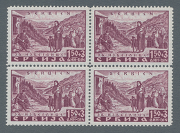 19504 Dt. Besetzung II WK - Serbien: 1941, Deutsche Besetzung Serbien, Semendria-Ausgabe 1,50 + 3 Dinar - - Besetzungen 1938-45