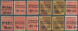 19576 Dt. Besetzung II WK - Besonderheiten: 1940 Ca., Dt.Besetzung Frankreich: Französische Postpaketmarke - Besetzungen 1938-45