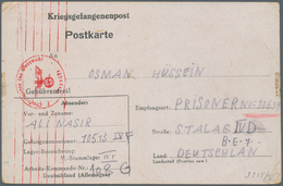 19661 Kriegsgefangenen-Lagerpost: 1944, Kriegsgefangegen-Vordruckkarte In Türkisch Geschrieben Von Einem T - Other & Unclassified