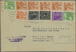 19791 Alliierte Besetzung - Gemeinschaftsausgaben: 1947, 24 Pf. Lebhaftbraunorange, Seltene Farbe. Prachts - Sonstige & Ohne Zuordnung