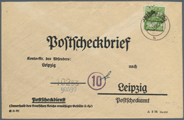 20117 Sowjetische Zone - Bezirkshandstempel - V - Bez. 27 (Leipzig): 1948, 10 Pf Arbeiter Mit Handstempela - Andere & Zonder Classificatie