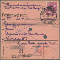 20131 Sowjetische Zone - Bezirkshandstempel - X - Bez. 41 (Chemnitz): 1948, 40 Pf Arbeiter Mit Handstempel - Sonstige & Ohne Zuordnung