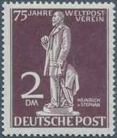 20543 Berlin: 1949, 2 M. Stephan, Postfrisches Luxusstück Mit Dem Plattenfehler "weißer Fleck Unter Der Re - Sonstige & Ohne Zuordnung