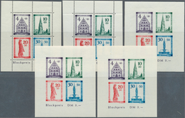 20655 Französische Zone - Baden: 1949, Freiburg Block Gezähnt, Einwandfrei Postfrisch Mit Dem Plattenfehle - Andere & Zonder Classificatie
