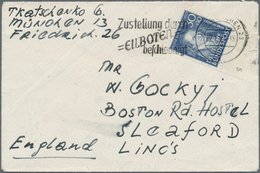 20838 Bundesrepublik Deutschland: 1952. Portorichtige EF "30+10 Pf Pestalozzi" (UR-Stück Mit Ziffer "5") A - Other & Unclassified