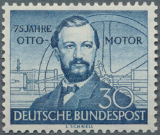 20840 Bundesrepublik Deutschland: 1952, 30 Pfg. Otto-Motor Mit Seltener Abart ''Wasserzeichen 4 Z Statt 4 W - Autres & Non Classés