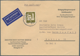 20862 Bundesrepublik Deutschland: 1961, 5 Pf Albertus Magnus, Portogerechte Einzelfrankatur Als Luftpostge - Andere & Zonder Classificatie