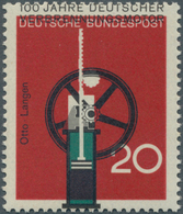 20875 Bundesrepublik Deutschland: 1964, 20 Pfg. Verbrennungsmotor Mit Starker Passerverschiebung Der Schwa - Other & Unclassified