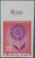 20878 Bundesrepublik Deutschland: 1964, 20 Pfg. EUROPA, Postfrisches Ungezähntes Postfrisches Luxus-Oberra - Other & Unclassified