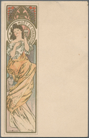 21012A Ansichtskarten: Künstler / Artists: MUCHA, Alfons (1860-1939), Tschechischer Maler, Grafiker, Illust - Ohne Zuordnung