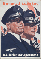 21065 Ansichtskarten: Propaganda: 1939 Ca., NS-Reichskriegerbund, Ungebrauchte Werbe- Bzw. Einladungskarte - Political Parties & Elections