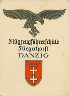 21067 Ansichtskarten: Propaganda: 1940, "Flugzeugführerschule Fliegerhorst Danzig", Farbige Propagandakart - Political Parties & Elections