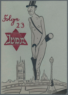 21095 Ansichtskarten: Propaganda: Antisemitismus - "JUDA - Englands Armselige Außenpolitik", "Folge 23", Z - Political Parties & Elections