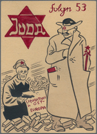 21122 Ansichtskarten: Propaganda: Antisemitismus - "JUDA - Der Bolschewistische Plan", "Folge 53", Zutiefs - Political Parties & Elections