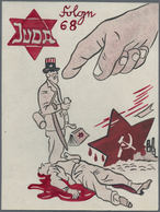 21137 Ansichtskarten: Propaganda: Antisemitismus - "JUDA - Amerikas Falsche Freunde", "Folge 68", Zutiefst - Political Parties & Elections