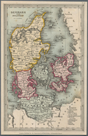 21222 Ansichtskarten: Alle Welt: 1831, DENMARK With HOLSTEIN, Miniature Steel Engraving (97x151mm) By Thom - Zonder Classificatie