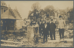 21626 Ansichtskarten: Alle Welt: BELGIEN, Bruxelles Brüssel Brand Während Der Weltausstellung EXPO 1910, R - Ohne Zuordnung