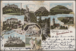 21690 Ansichtskarten: Baden-Württemberg: WÜRTTEMBERGER Motive, Eine Sehr Dekorative Zusammenstellung Mit C - Other & Unclassified