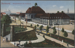 21740 Ansichtskarten: Nordrhein-Westfalen: DORTMUND, Konvolut Von Ca. 360 Ansichtskarten Aus Ca. 1900/50, - Sonstige & Ohne Zuordnung