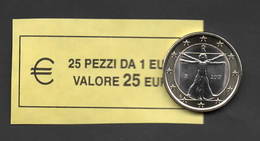 ITALIA  2017 - RARO  ROLL  1 EURO  ORIGINALE ZECCA - DATA VISIBILE - FDC - Rouleaux