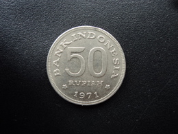 INDONÉSIE : 50 RUPIAH  1971  KM 35    SUP+ / SPL - Indonésie